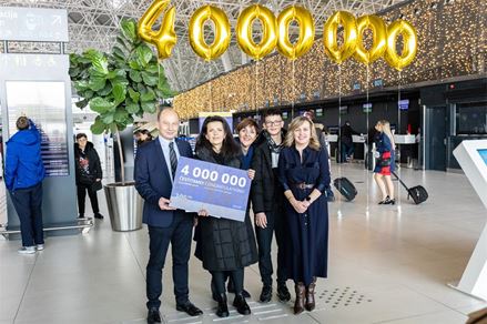 Zagreb Airport welcomes its 4 millionth passenger – a historic milestone