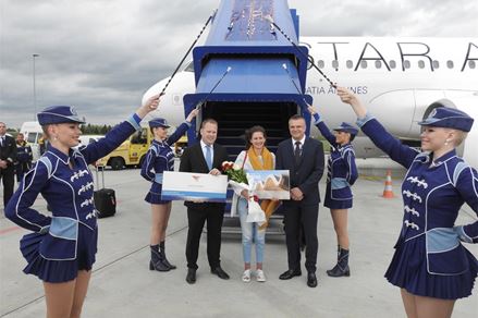 Franjo Tuđman Airport welcomes the millionth passenger in 2019