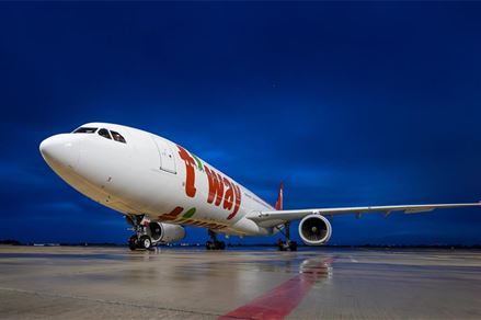 T'WAY Air first flight from Seoul to Zagreb