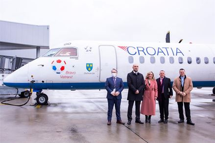 Introduced direct international flights Zagreb - Pristina
